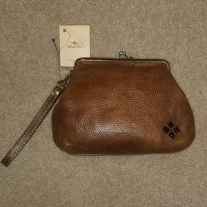 Patricia Nash small leather clutch